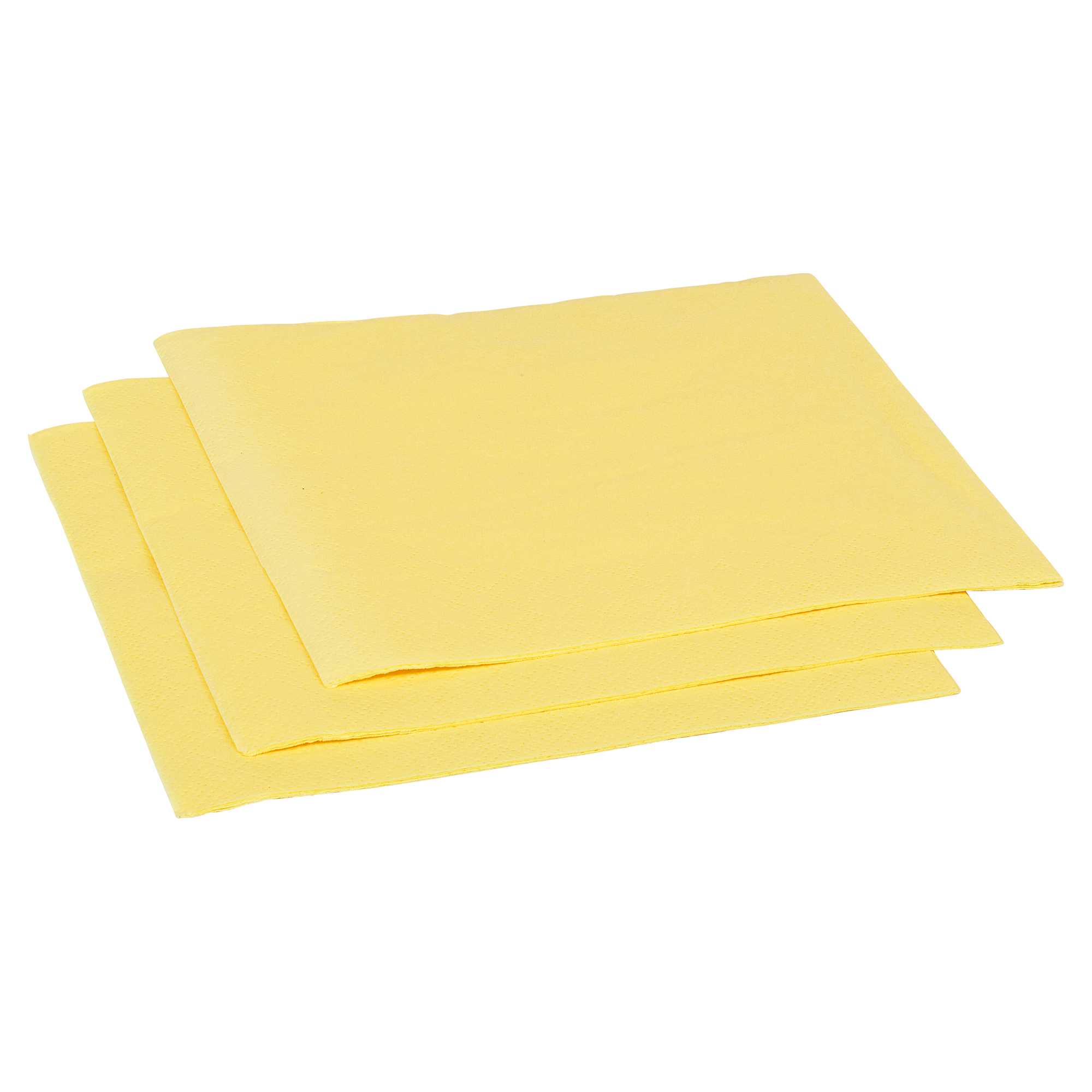 Zelltuch-Servietten 33 x 33 cm 30 Stück gelb + product picture
