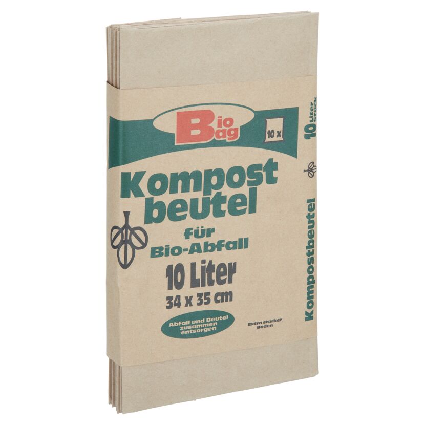 BioBag Kompostbeutel für Bio-Abfall 10 Liter
