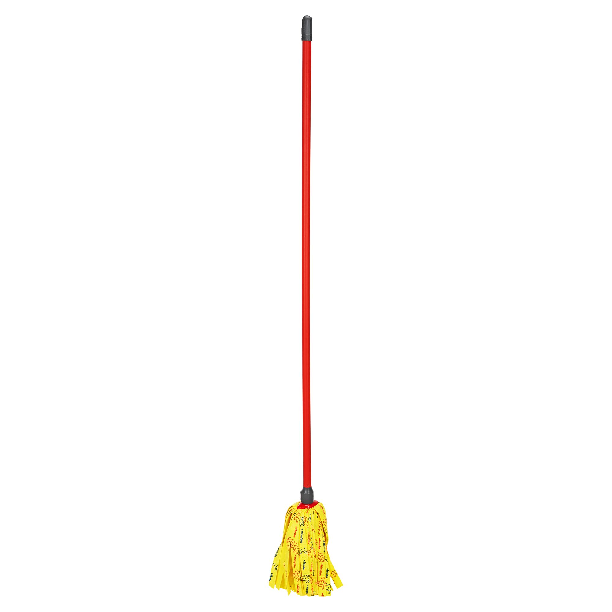 Vileda Supermocio Wischmop mit rotem Stiel