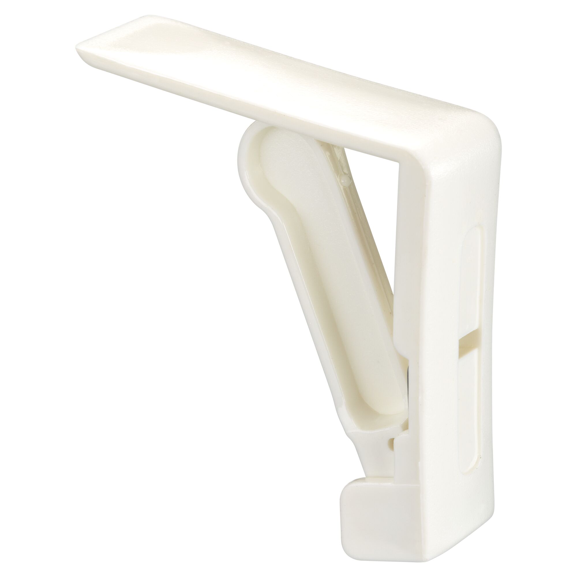 Weiße Tischtuchklammer