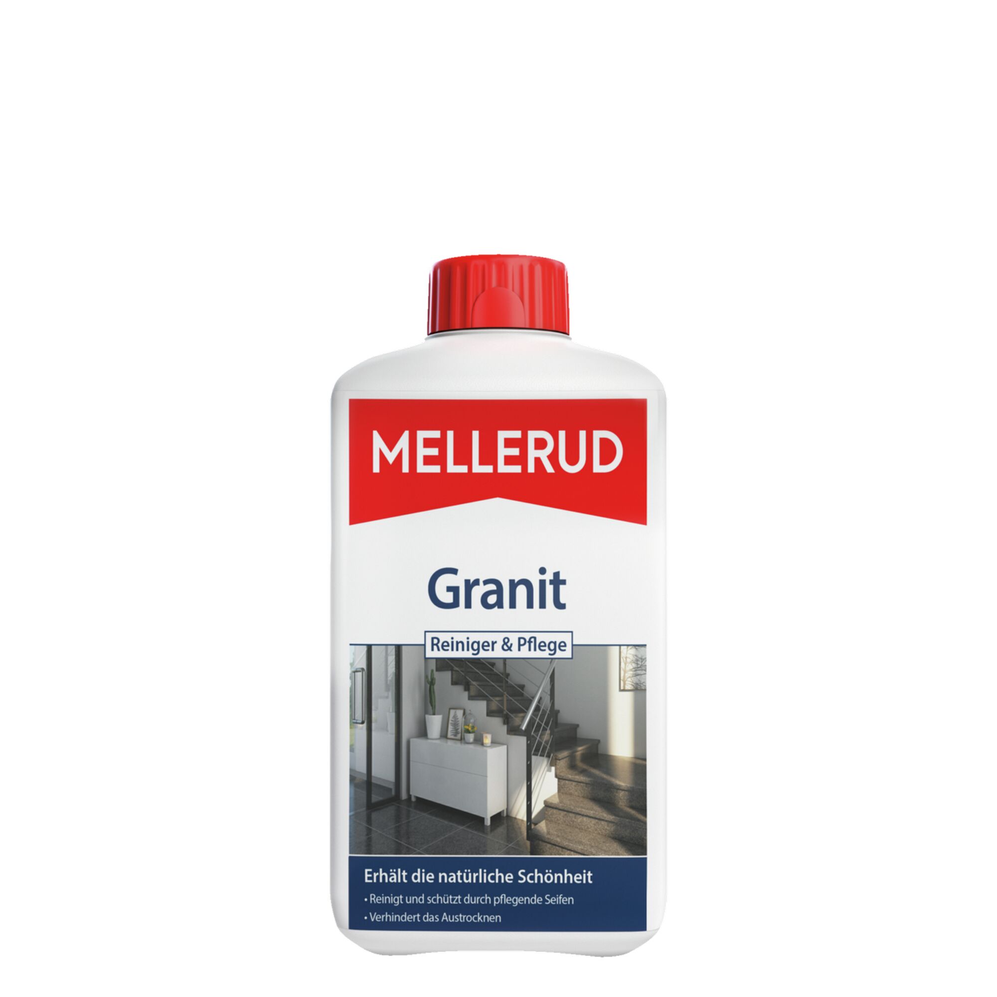 Flasche Mellerud Granit Reiniger & Pflege