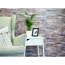 Wandbelag 'Ceramics Stone Wall' sandfarben, Breite 67,5 cm