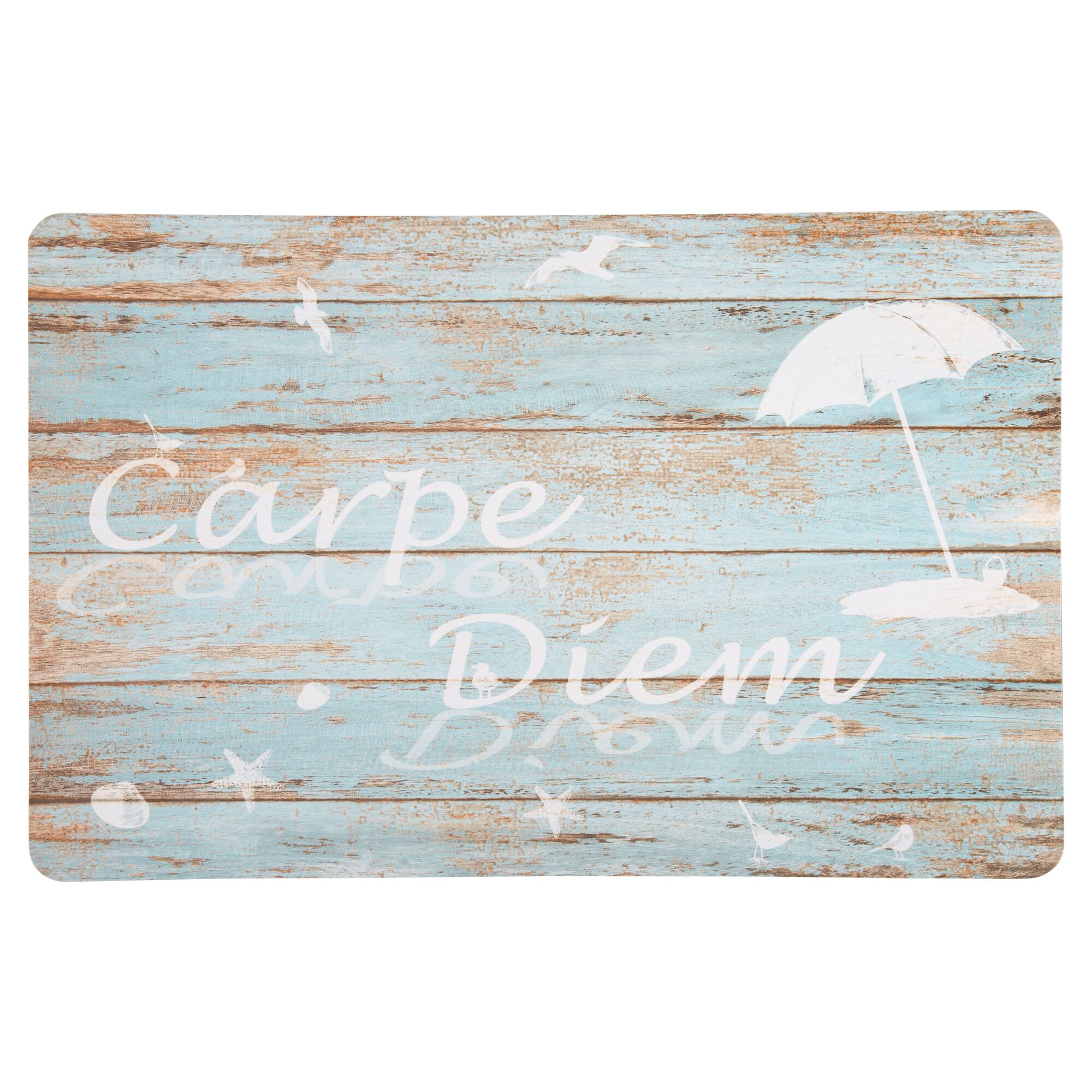 Tischset Rio mit Carpe Diem Schriftzug