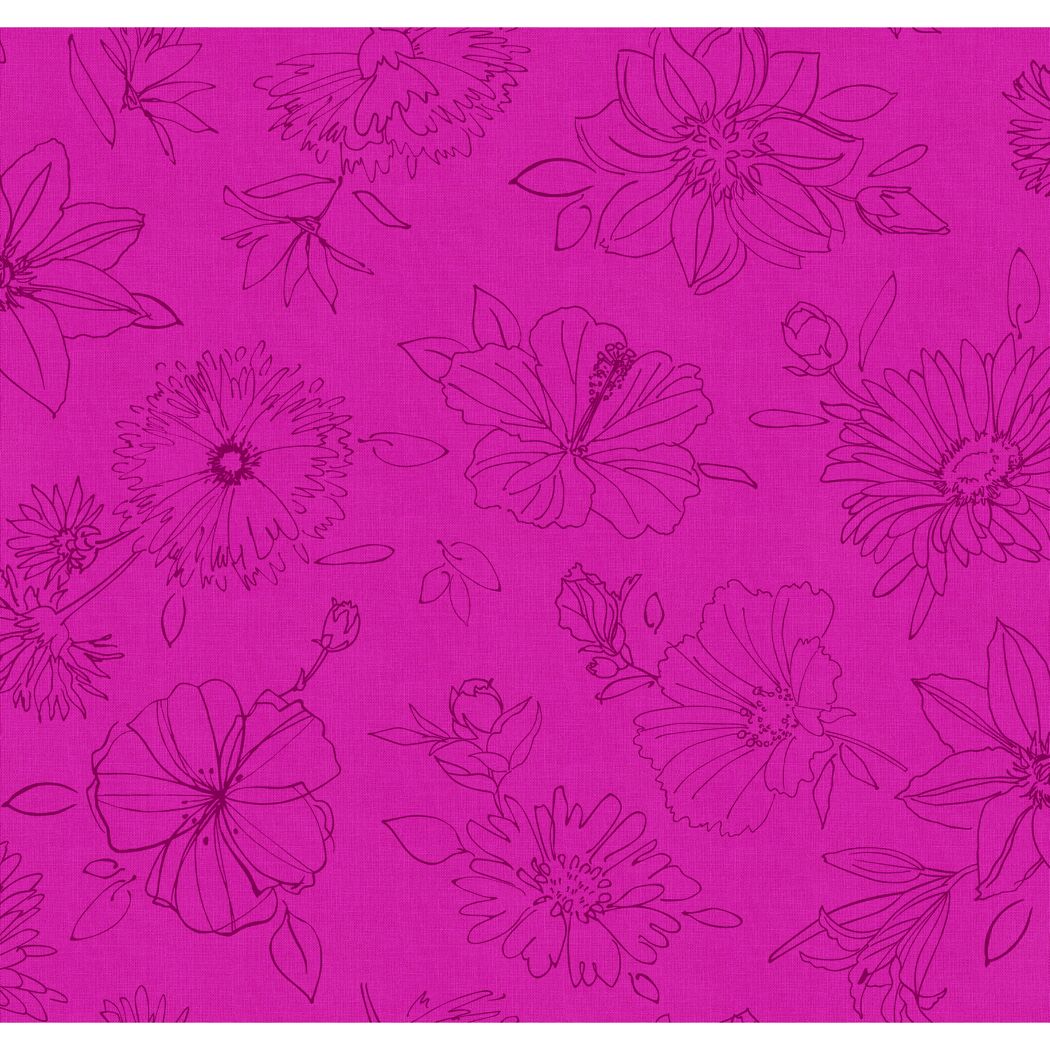 Blumenmuster in Pink