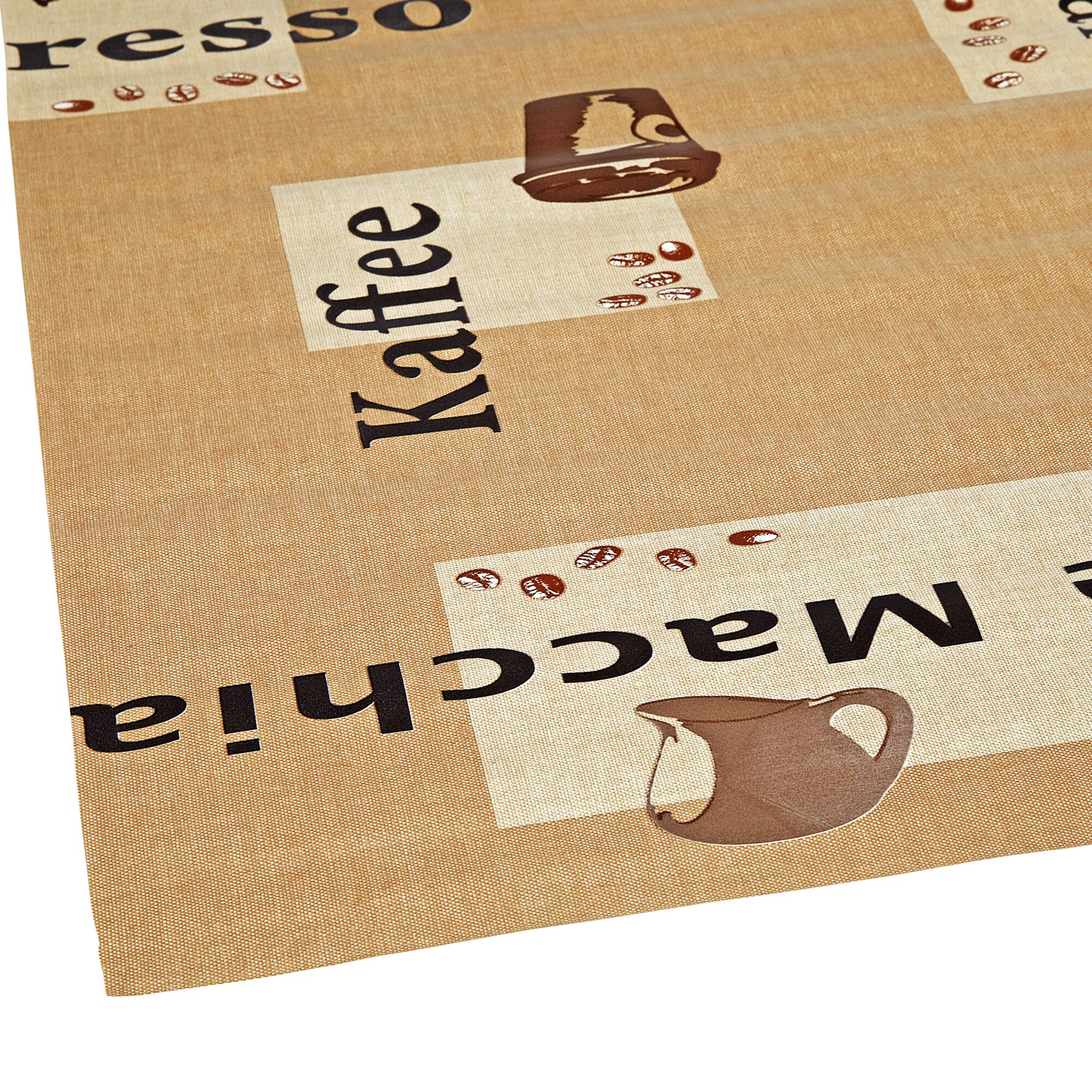 Tischdecke Manhattan mit Kaffeemotiv