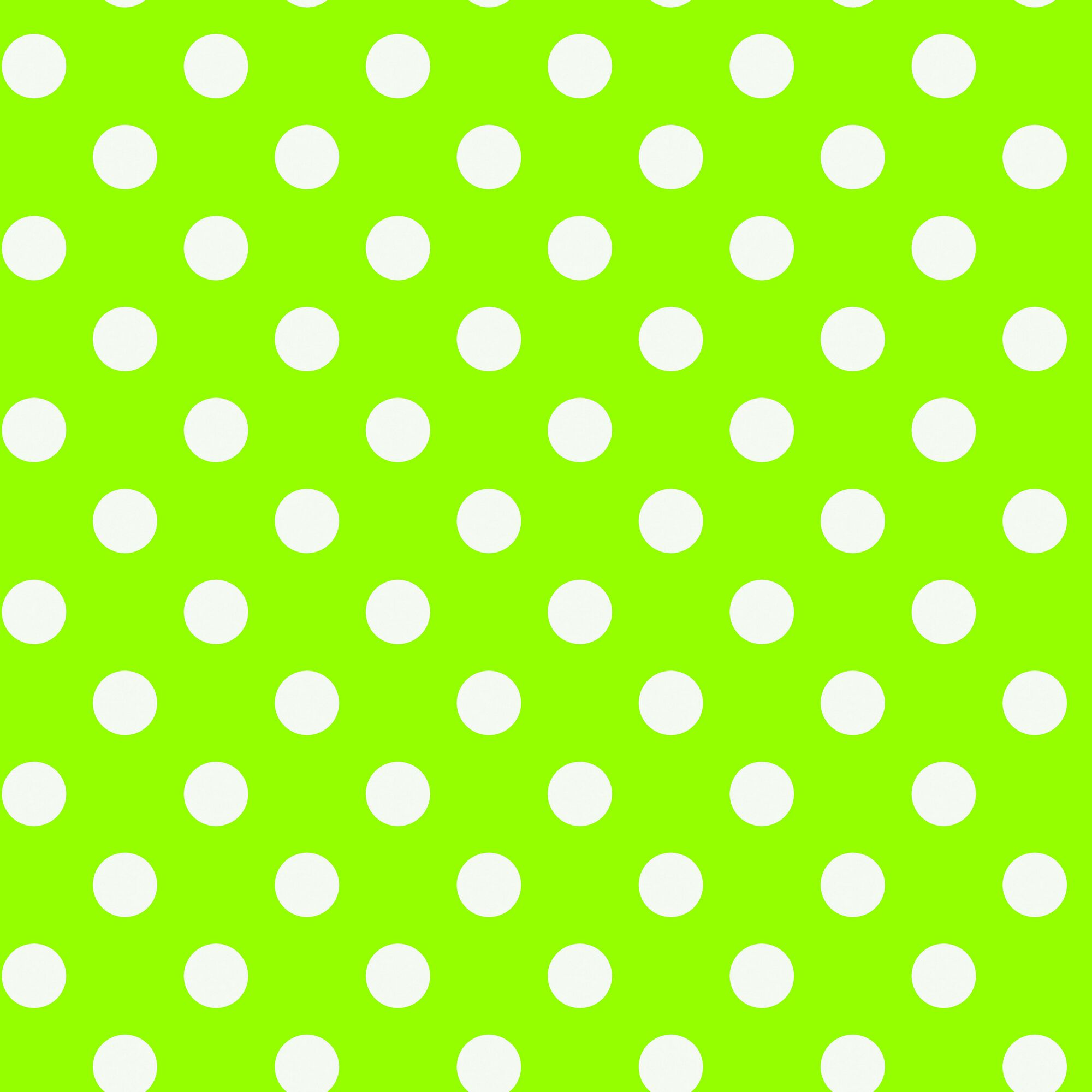 Weißes Punktmuster auf hellgrünem Hintergrund