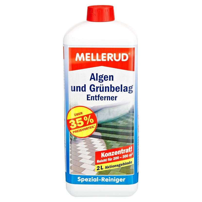 Mellerud Algen- und Grünbelagentferner, 2 l Flasche