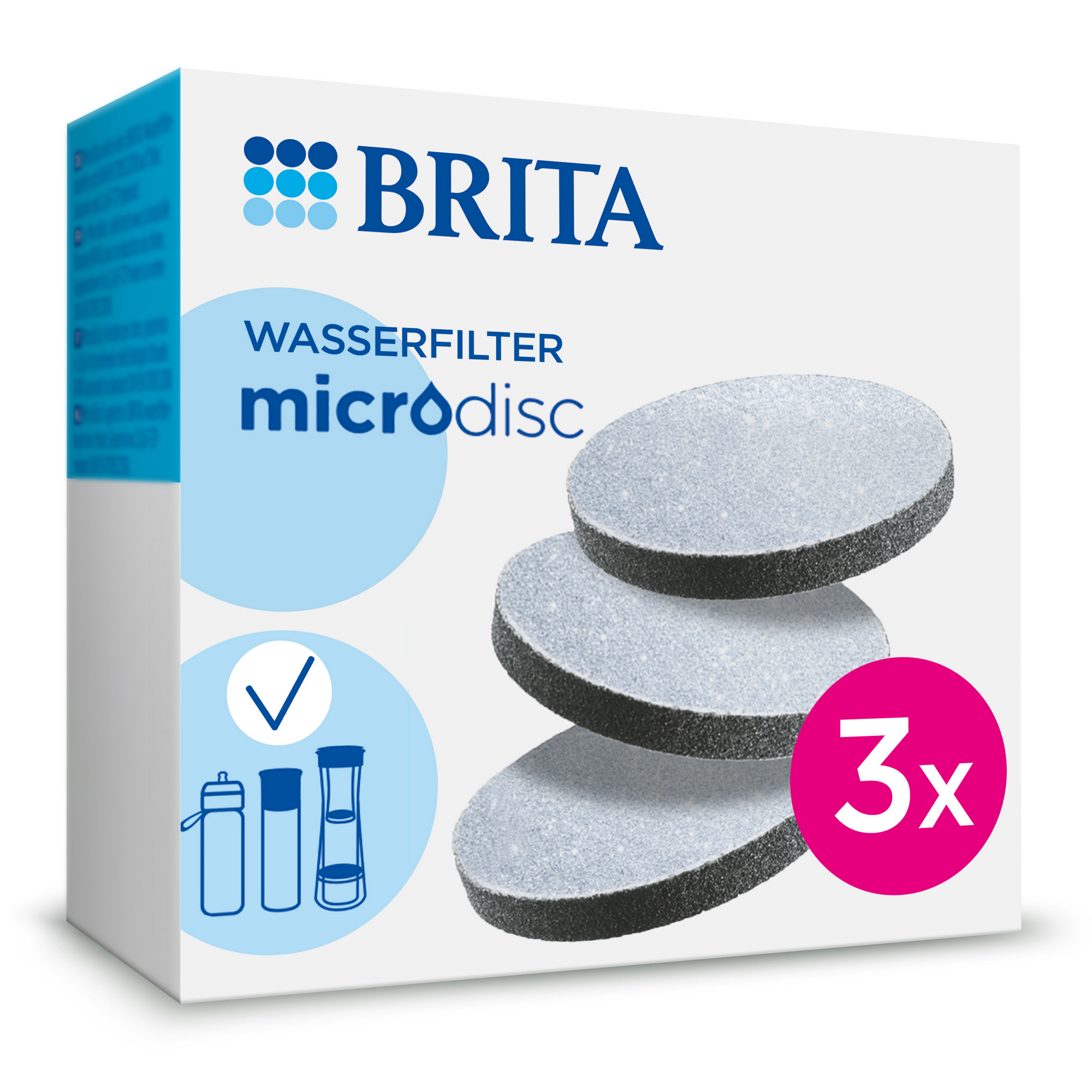 Filter-MicroDisc 'fill & go' 3 Stück
