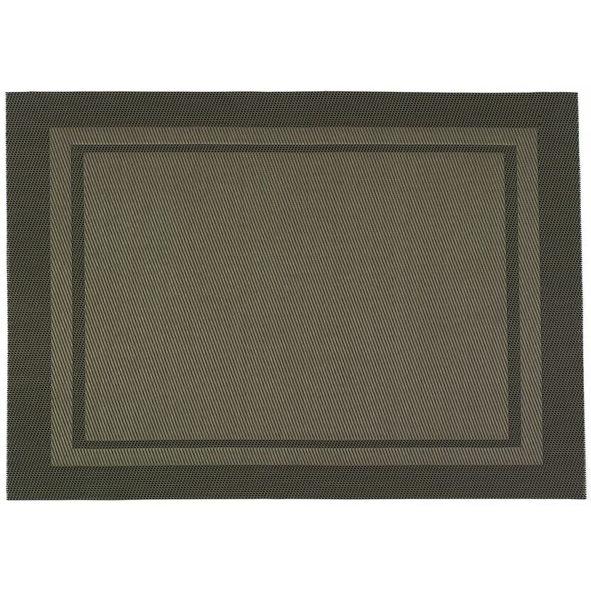 Platzdecke 'Catania' square-mocca 45 x 30 cm