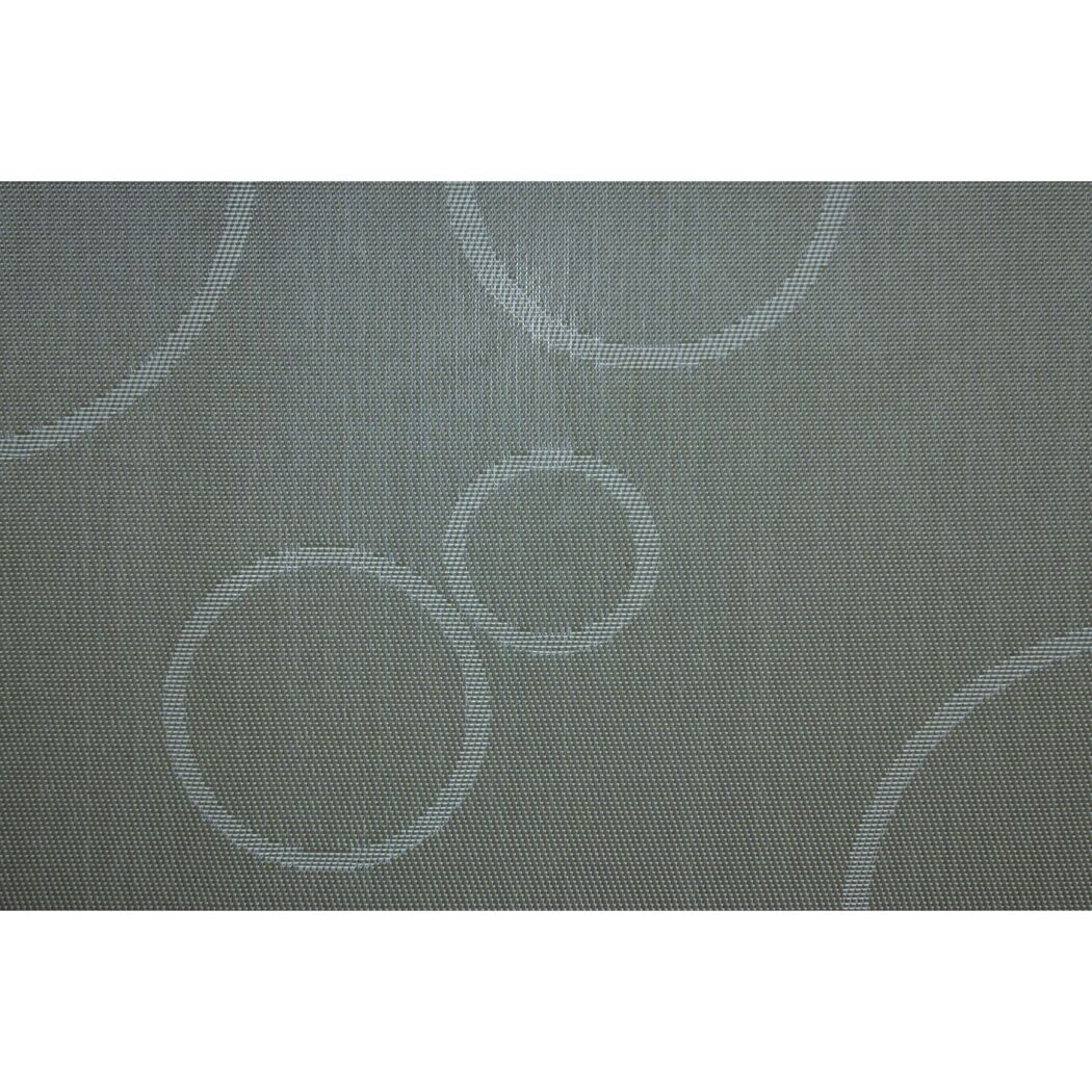 Platzdecke 'Catania' circle-naturfarben 45 x 30 cm