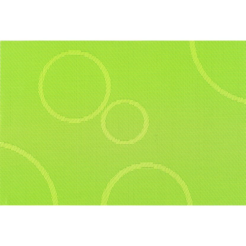 Platzdecke 'Catania' circle-limone 45 x 30 cm