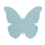 Verkleinertes Bild von Tischtuchbeschwerer 'Butterfly' silber, 4er-Set