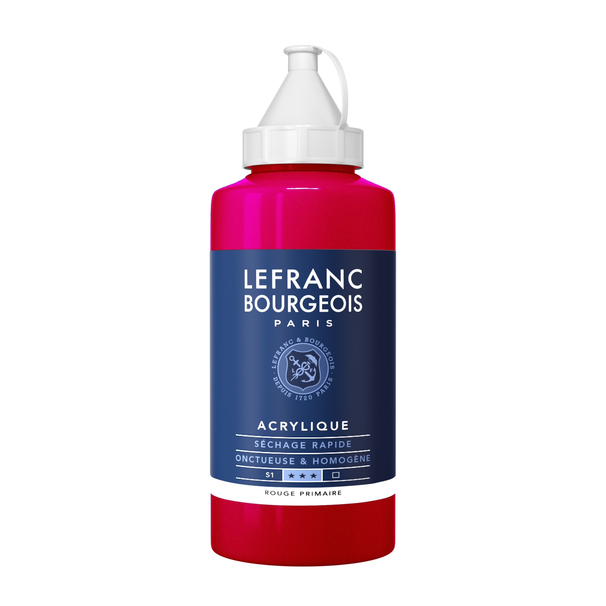 Acrylfarbe 'Fine' primärrot 750 ml + product picture