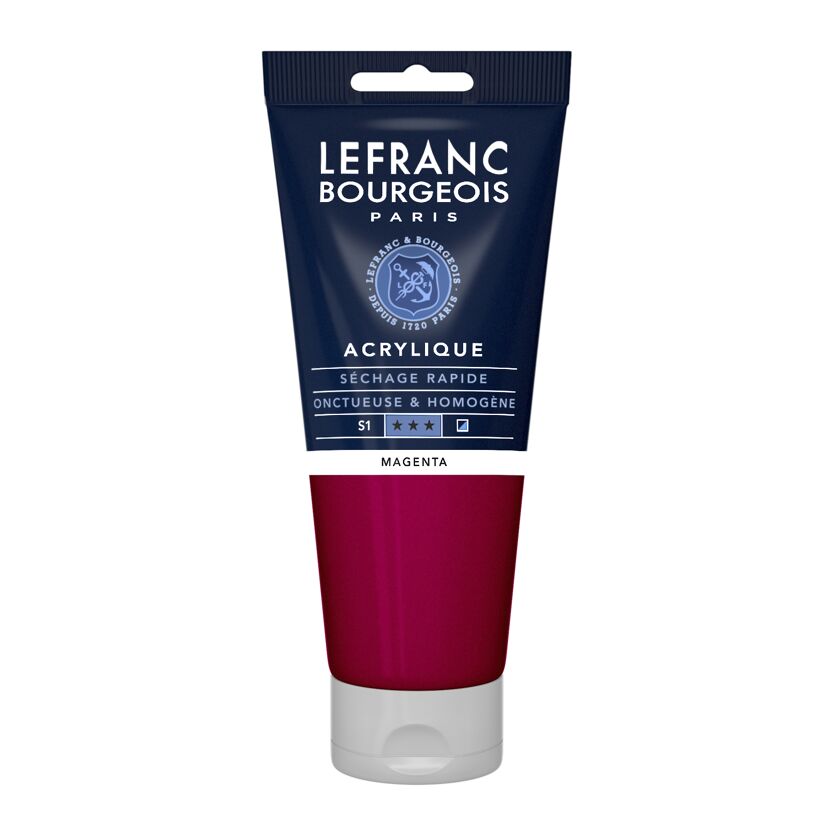 Acrylfarbe 'Fine' magenta 200 ml