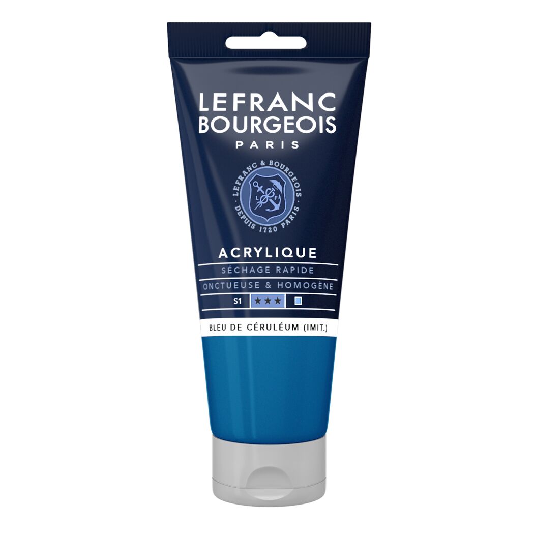 Acrylfarbe 'Fine' cölinblau farbton 200 ml