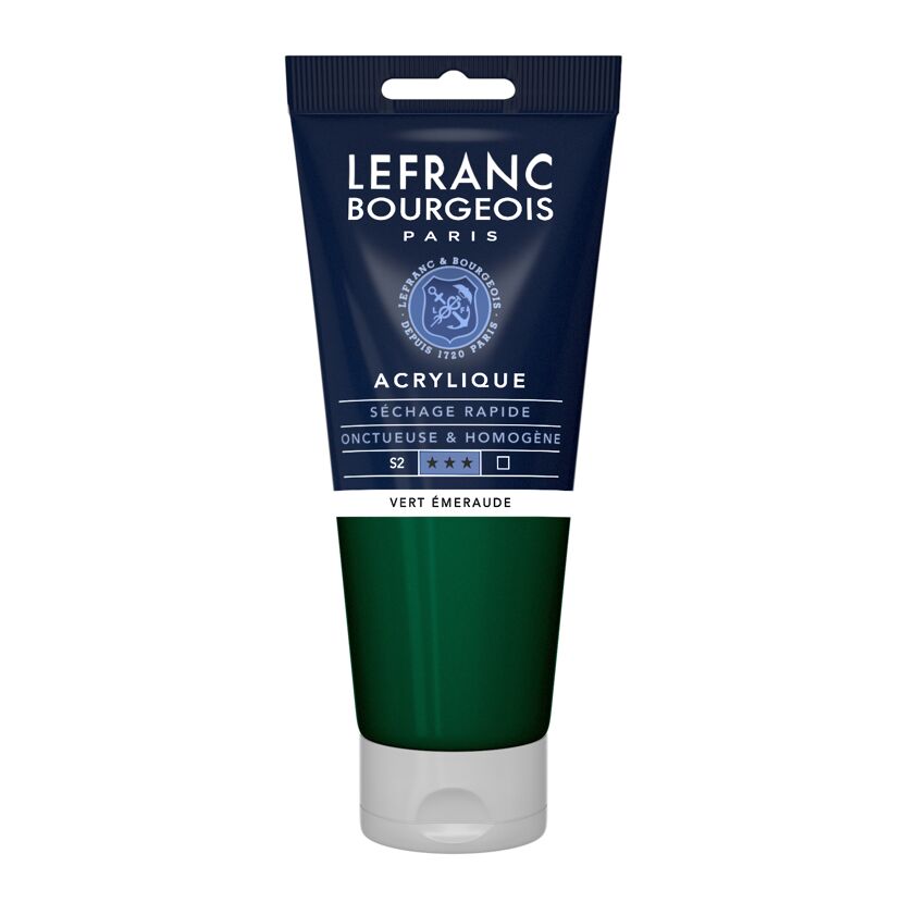 Acrylfarbe 'Fine' chromoxydgrün feurig 200 ml