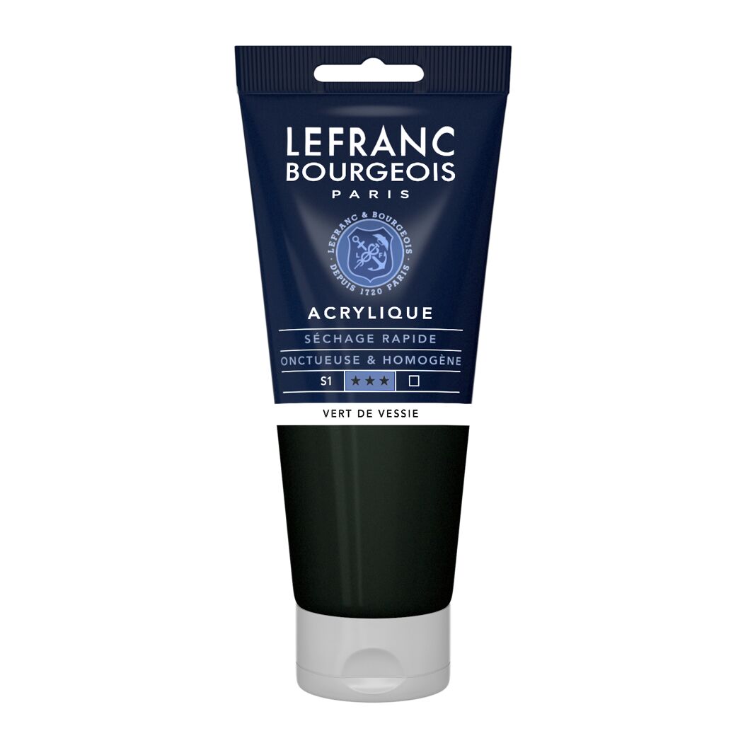 Acrylfarbe 'Fine' saftgrün 200 ml