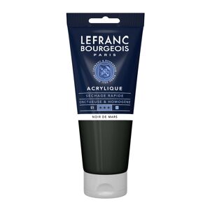 Acrylfarbe 'Fine' marsschwarz 200 ml