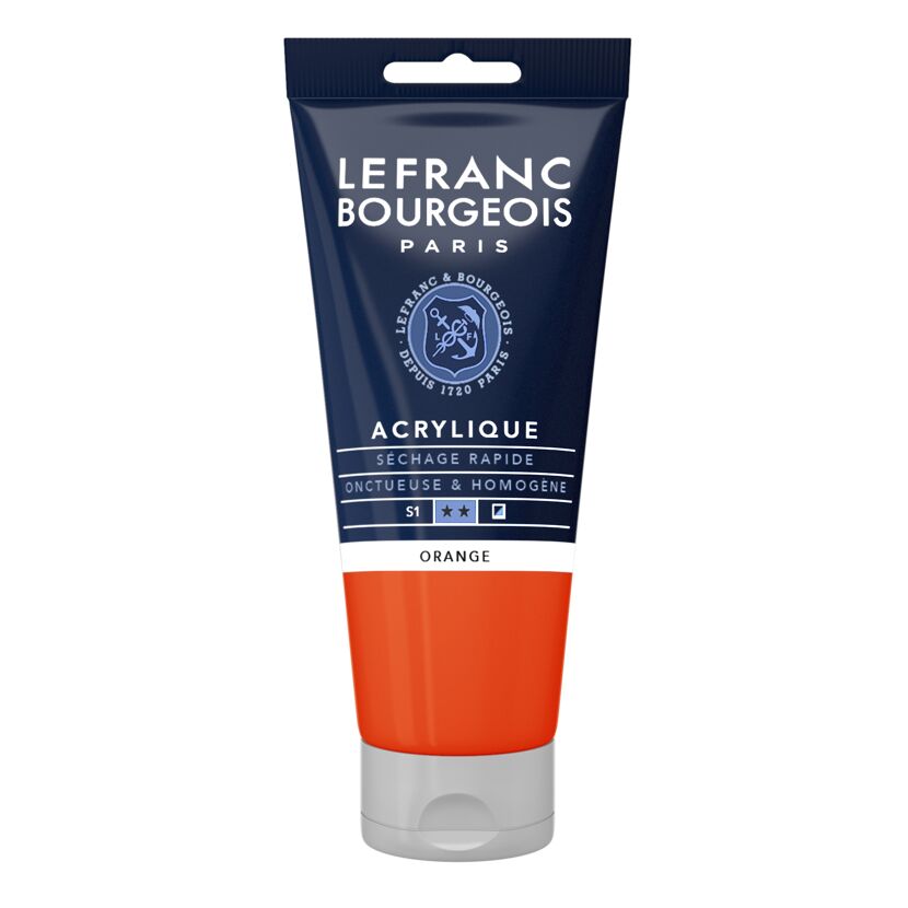 Acrylfarbe 'Fine' orange 80 ml