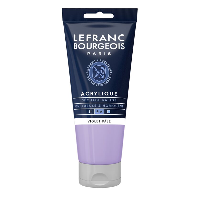 Acrylfarbe 'Fine' helllila 80 ml