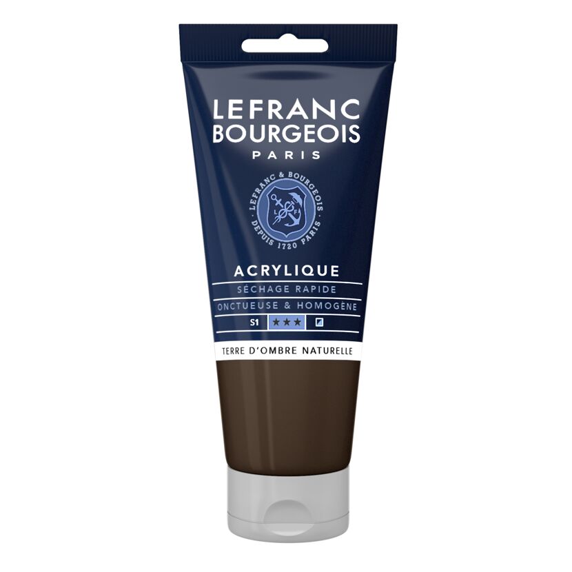 Acrylfarbe 'Fine' umbra natur 80 ml