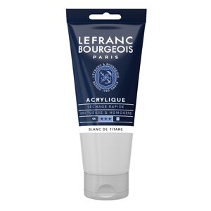 Acrylfarbe 'Fine' titanweiß 80 ml
