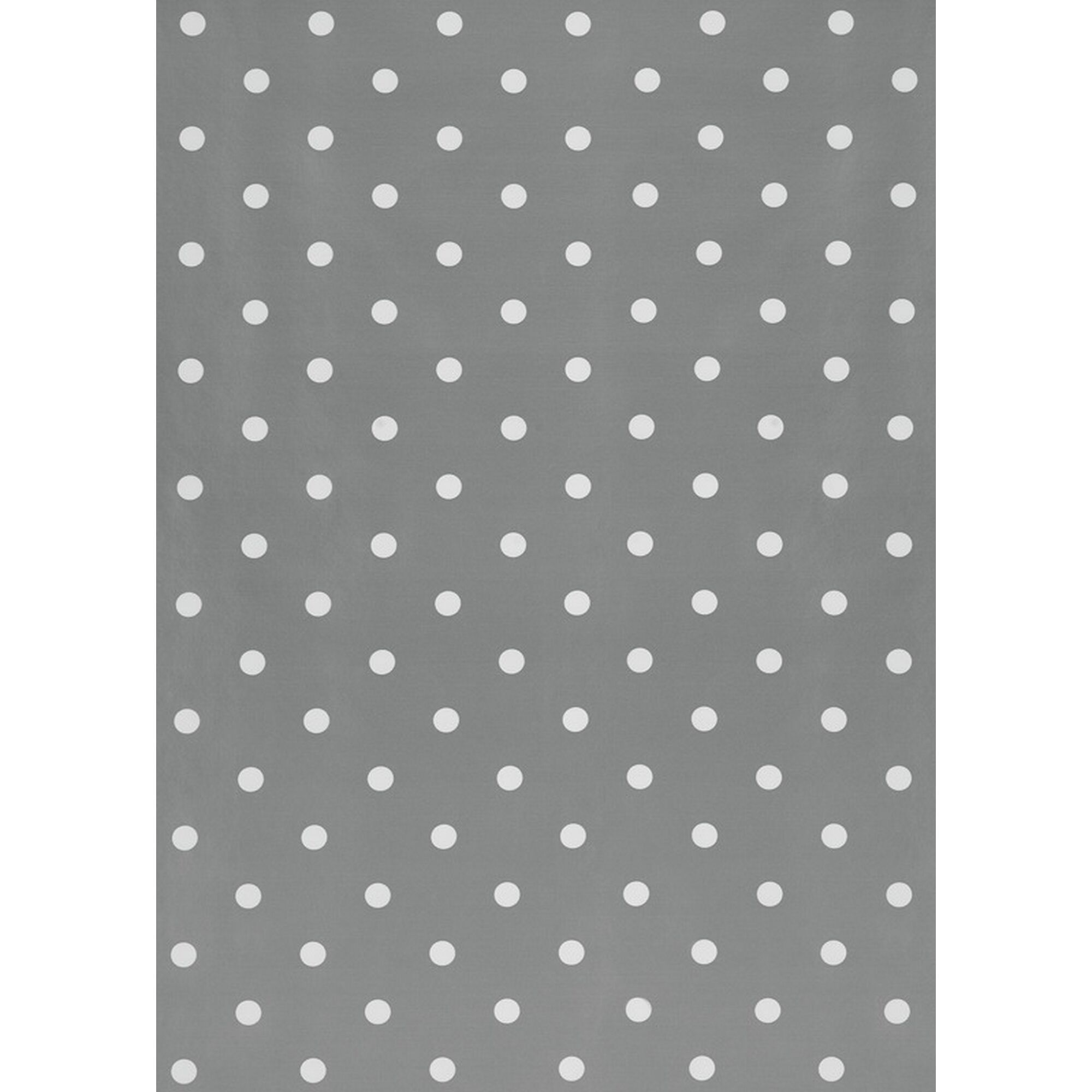 Grauer Stoff mit weißen Punkten