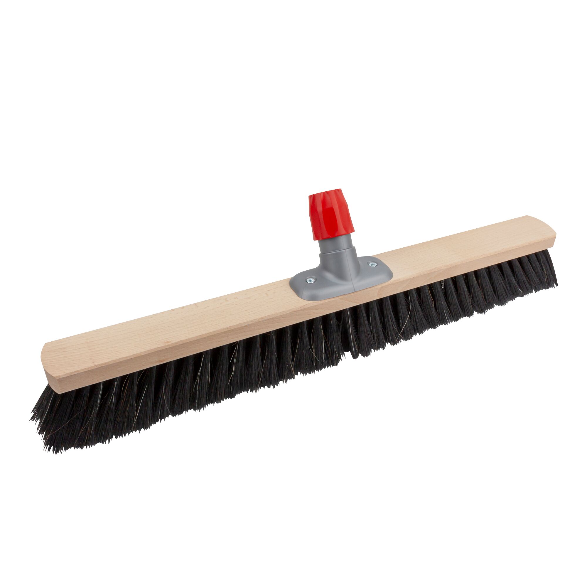 Besen mit Borstenmix und Holzstiel