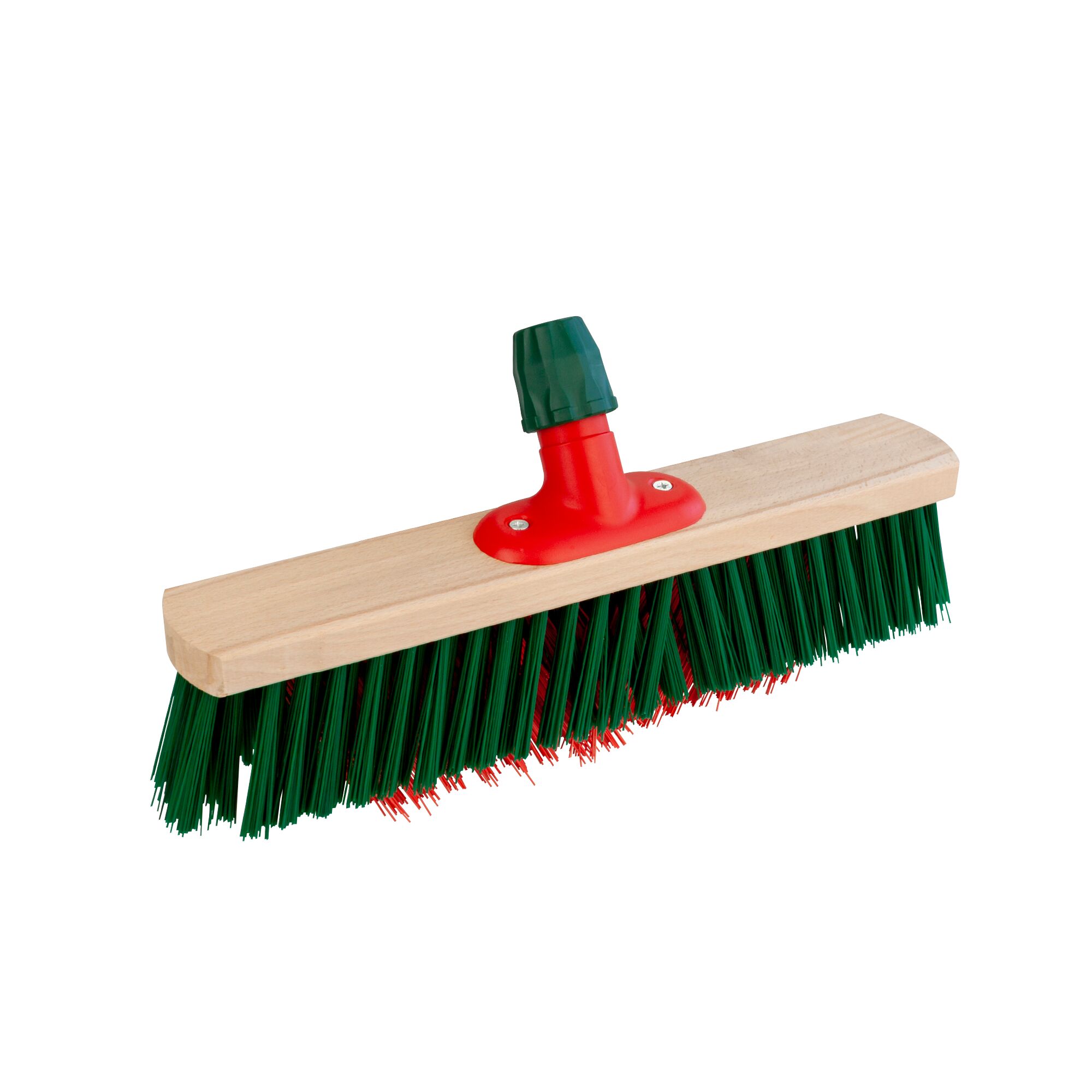 Hofbesen CrossClean 40 cm mit Holzstiel