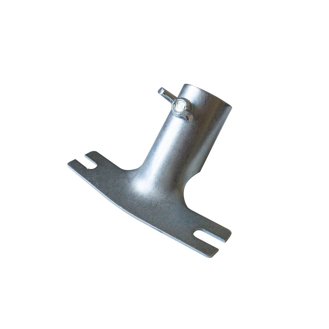 Metallstielhalter mit Schraube 28 mm