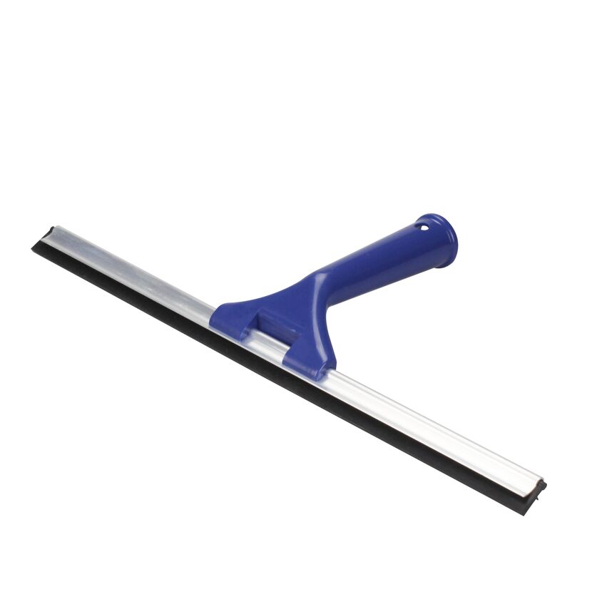 Fensterwischer mit blauem Griff