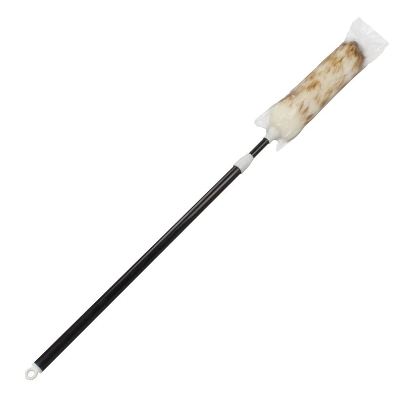 Staubwedel mit Teleskopstiel Lammwolle