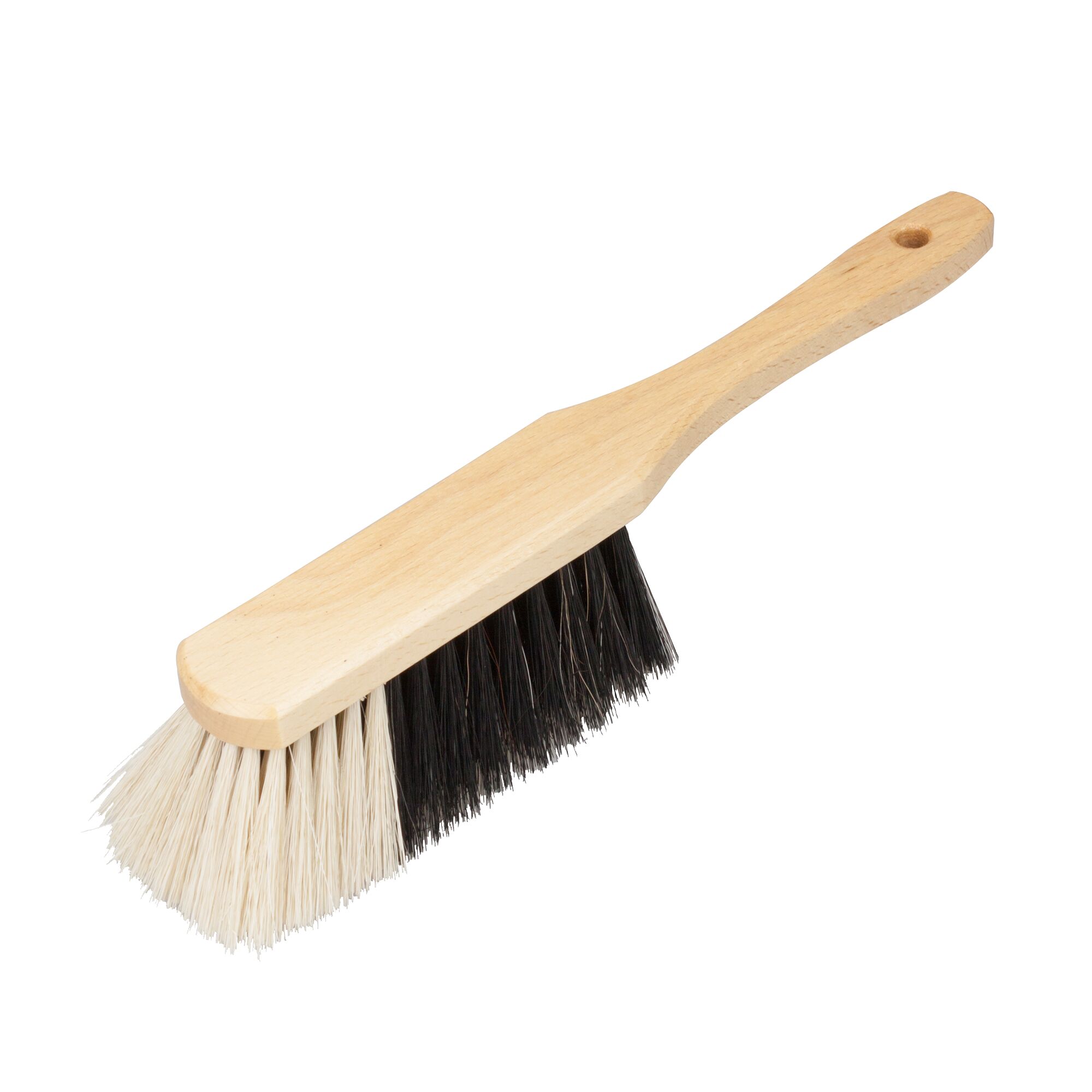Handfeger mit Holzgriff und Mischhaarborsten