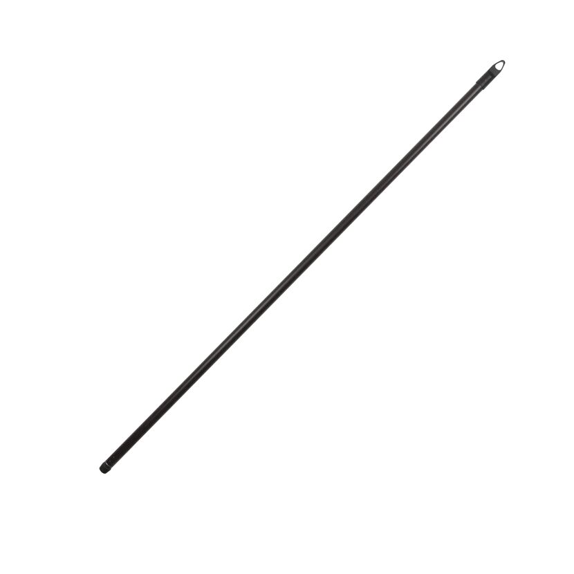 Schwarzer Metallstiel mit Öse