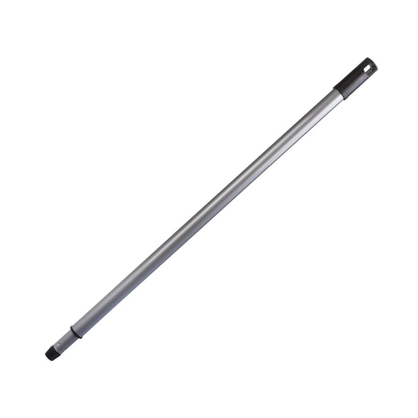 Teleskopstiel Metall silber 130 cm