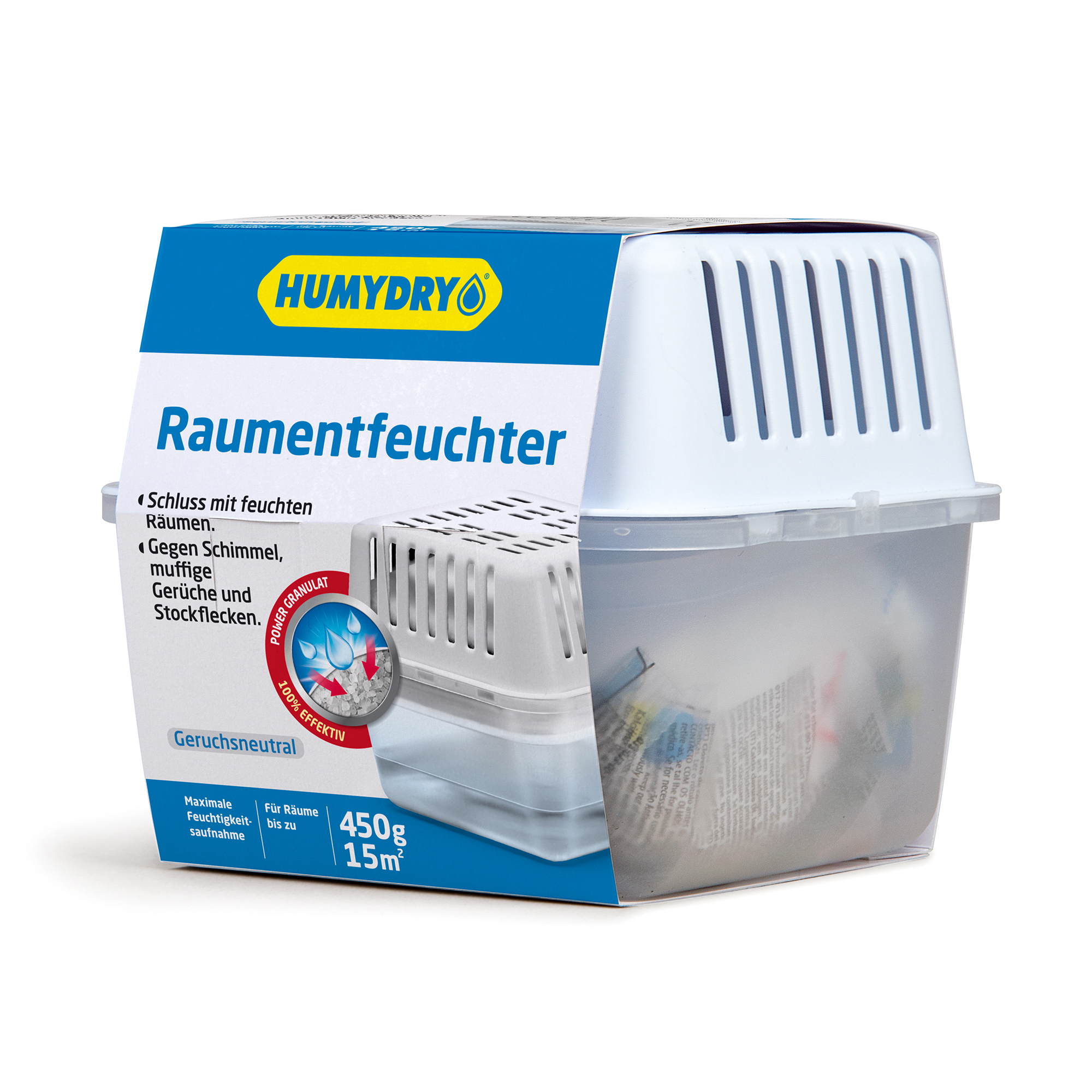 Raumentfeuchter weiß 450 g für 15 m²