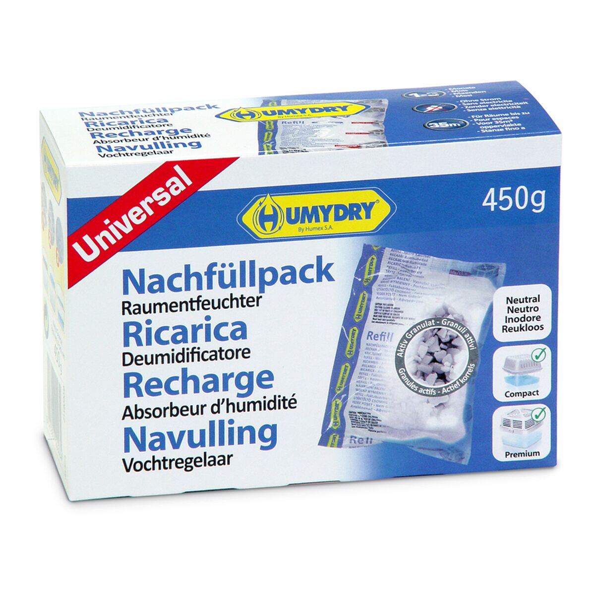 Nachfüllpack für Luftentfeuchter 