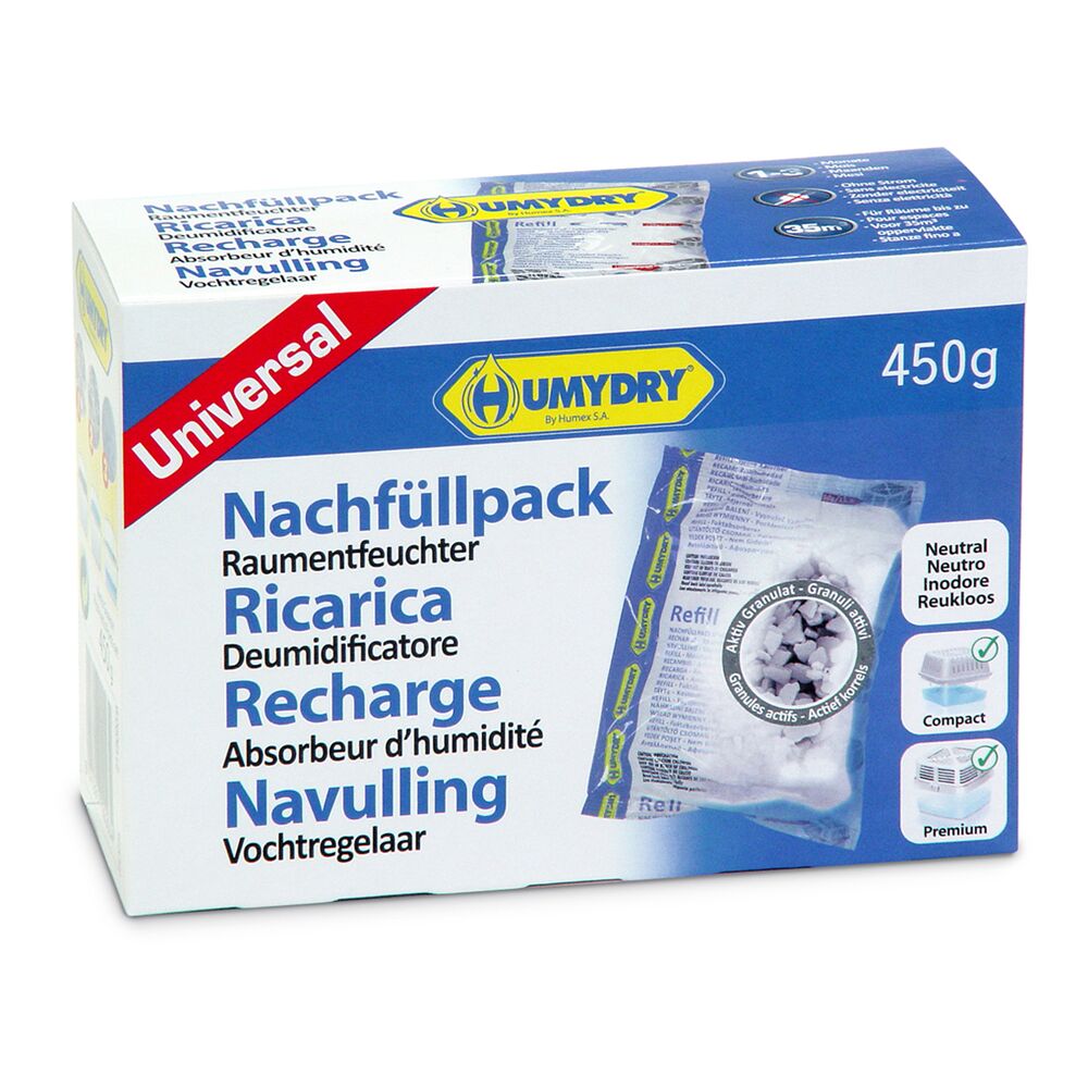 HUMYDRY Universal Raumentfeuchter Nachfüllpackung 450 g