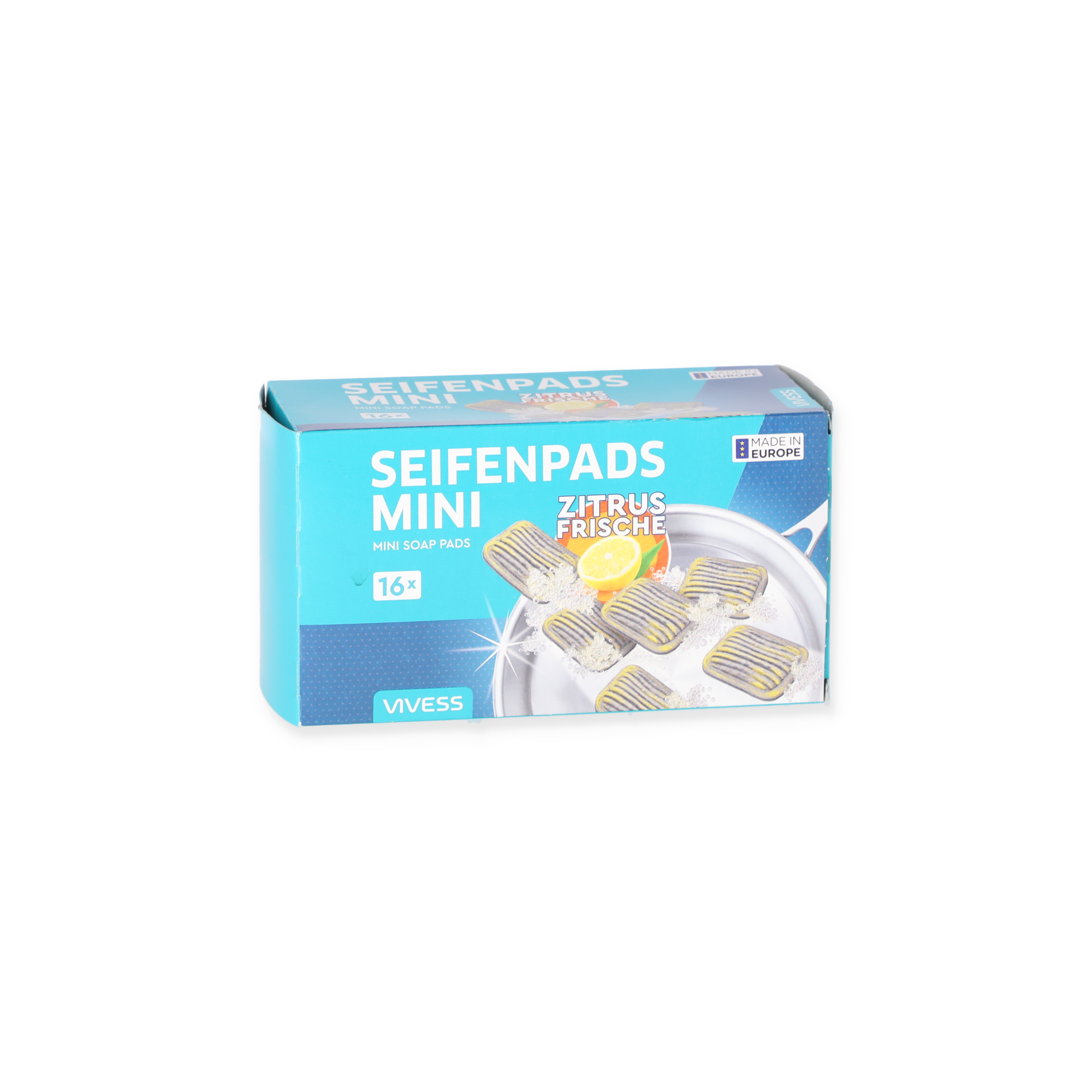 Mini-Seifenpads Zitrusfrische 16 Stück + product picture