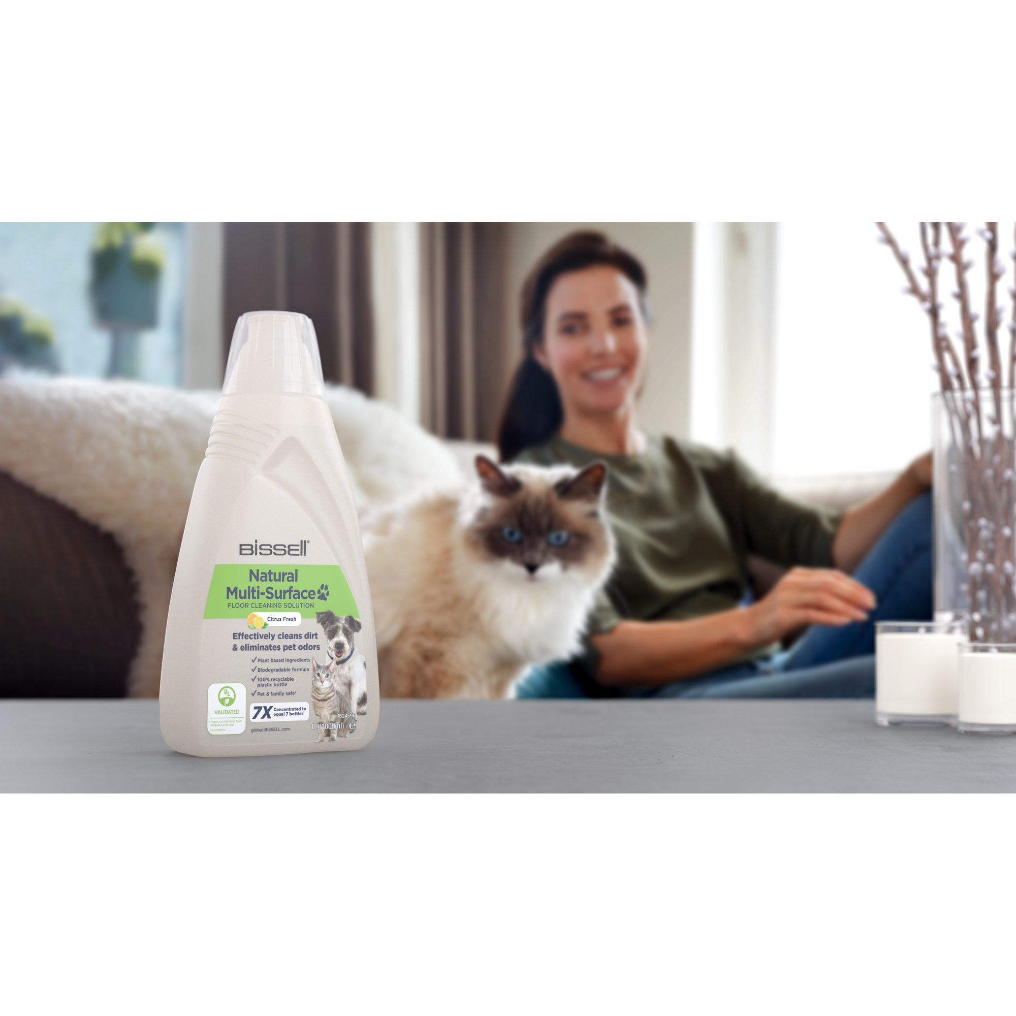 Reinigungsmittel 'Natural Multi-Surface Pet' 1 l + product picture