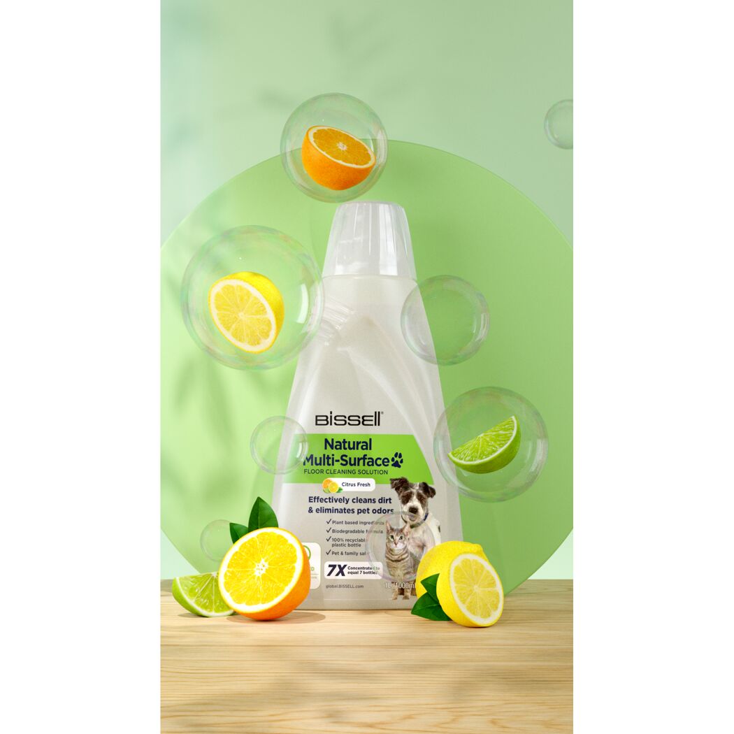 Bissell Natural Multi-Surface Bodenreiniger Zitrone