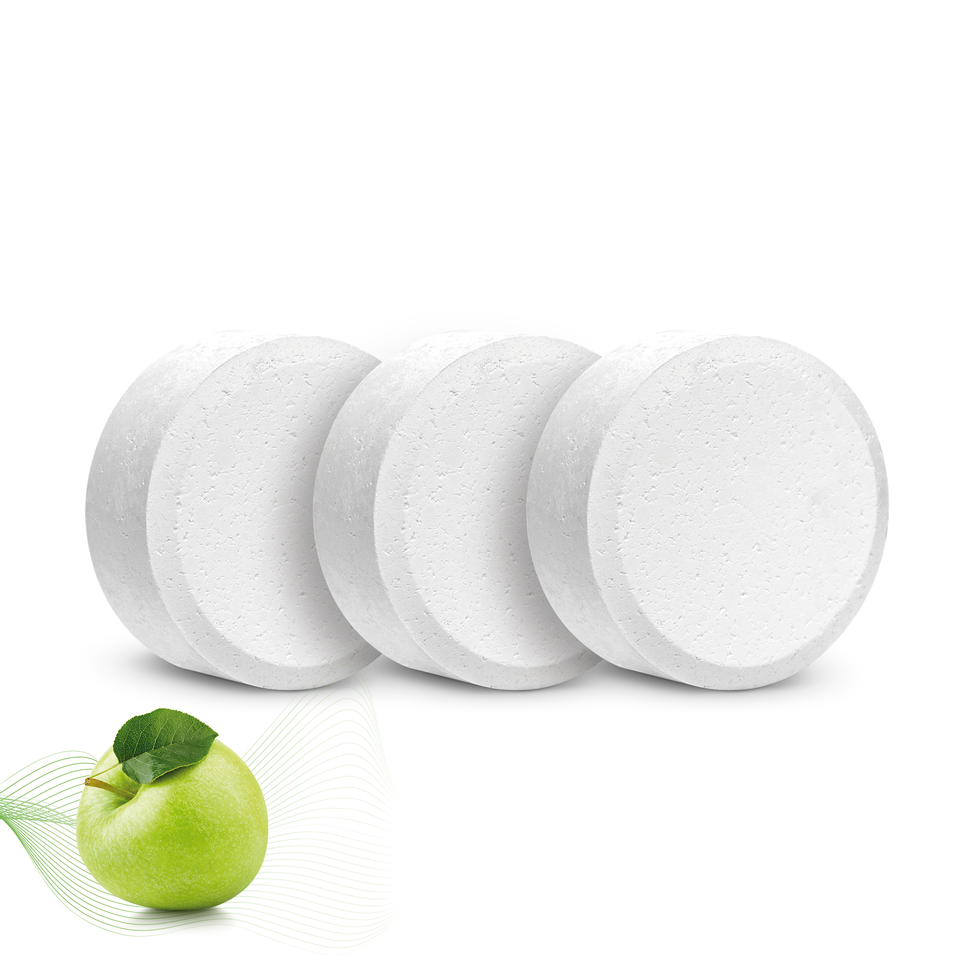 Nachfülltabs für Raumentfeucher Apfel 3 x 500 g