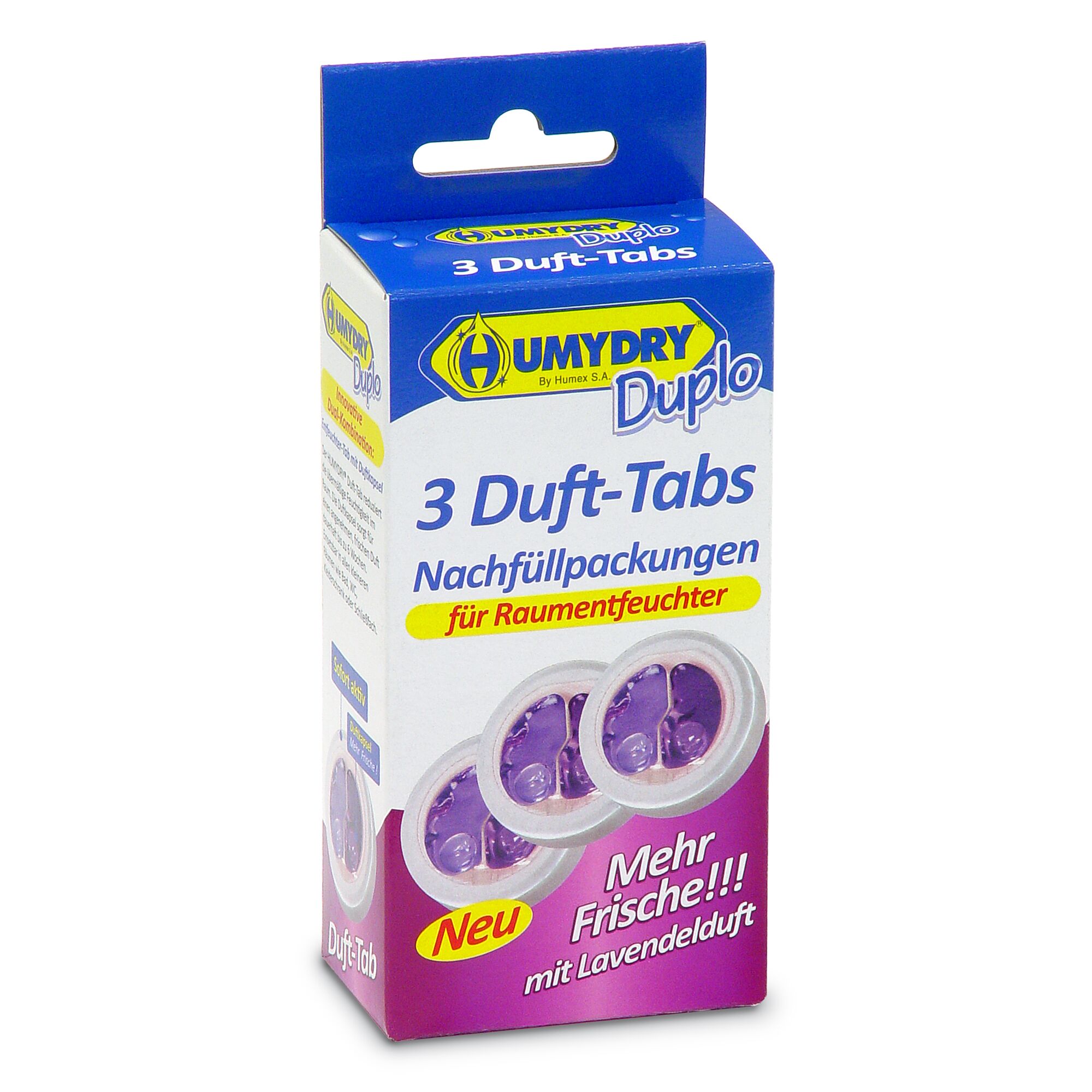 Humydry Duplo Raumentfeuchter Nachfüllpackungen Lavendel