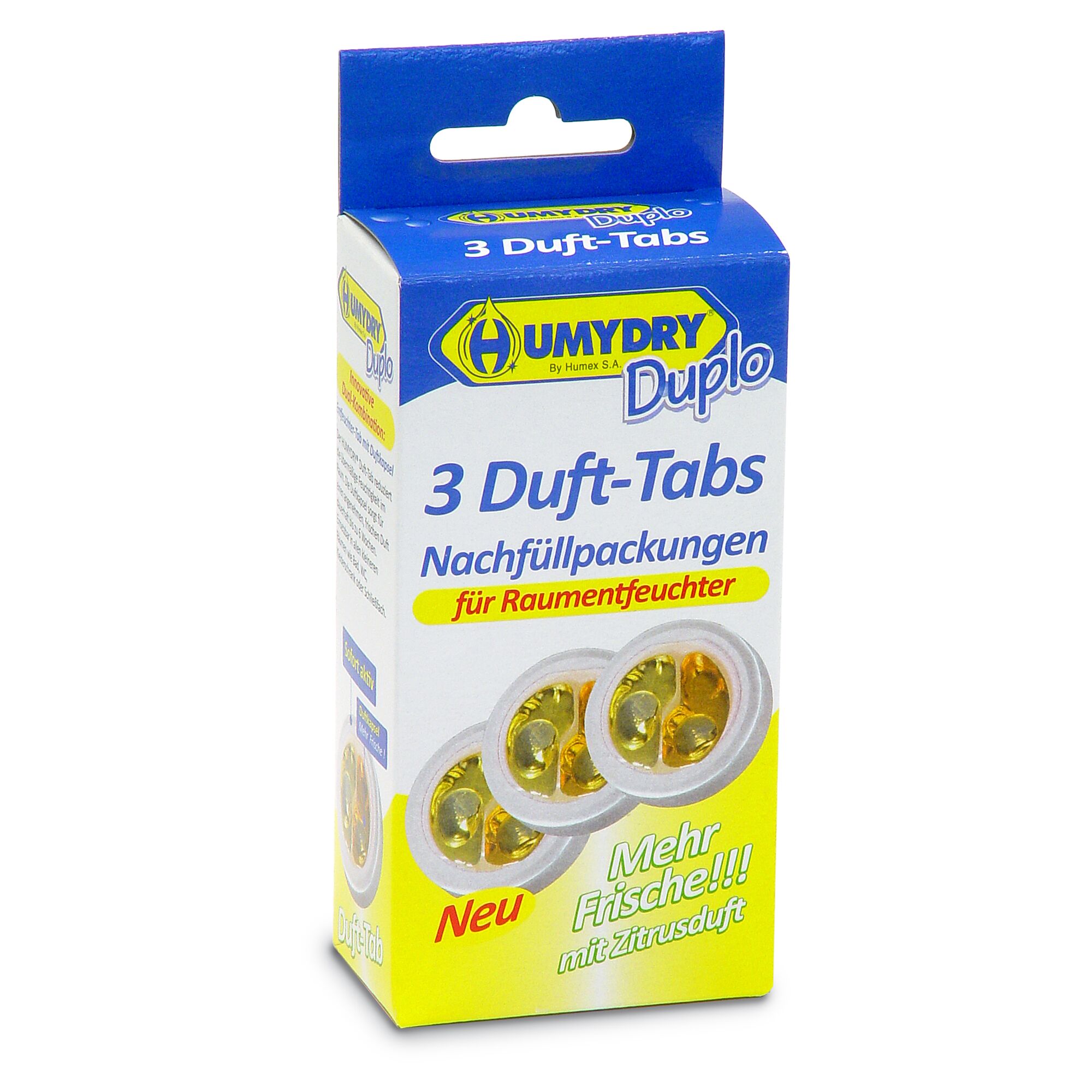 Humydry Duplo 3 Duft-Tabs Nachfüllpackungen für Raumentfeuchter