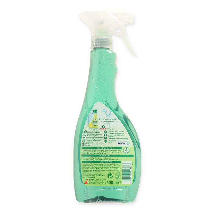 Grüne Flasche Frosch Bad-Reiniger mit Sprühkopf
