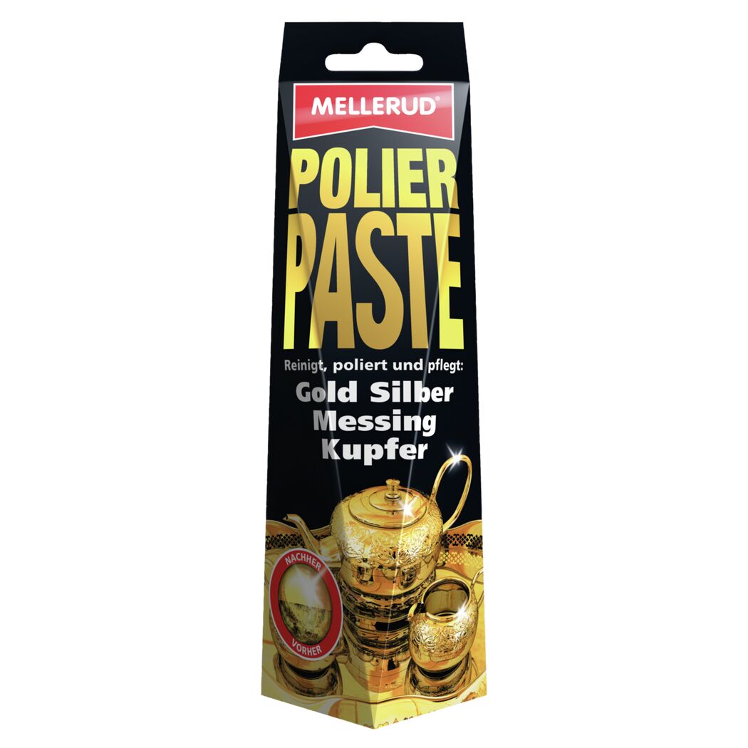 Polierpaste für Gold, Silber, Messing und Kupfer von Mellerud
