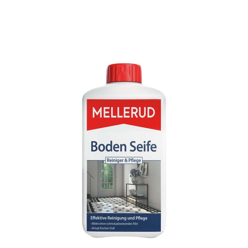 Flasche Mellerud Boden Seife Reiniger & Pflege