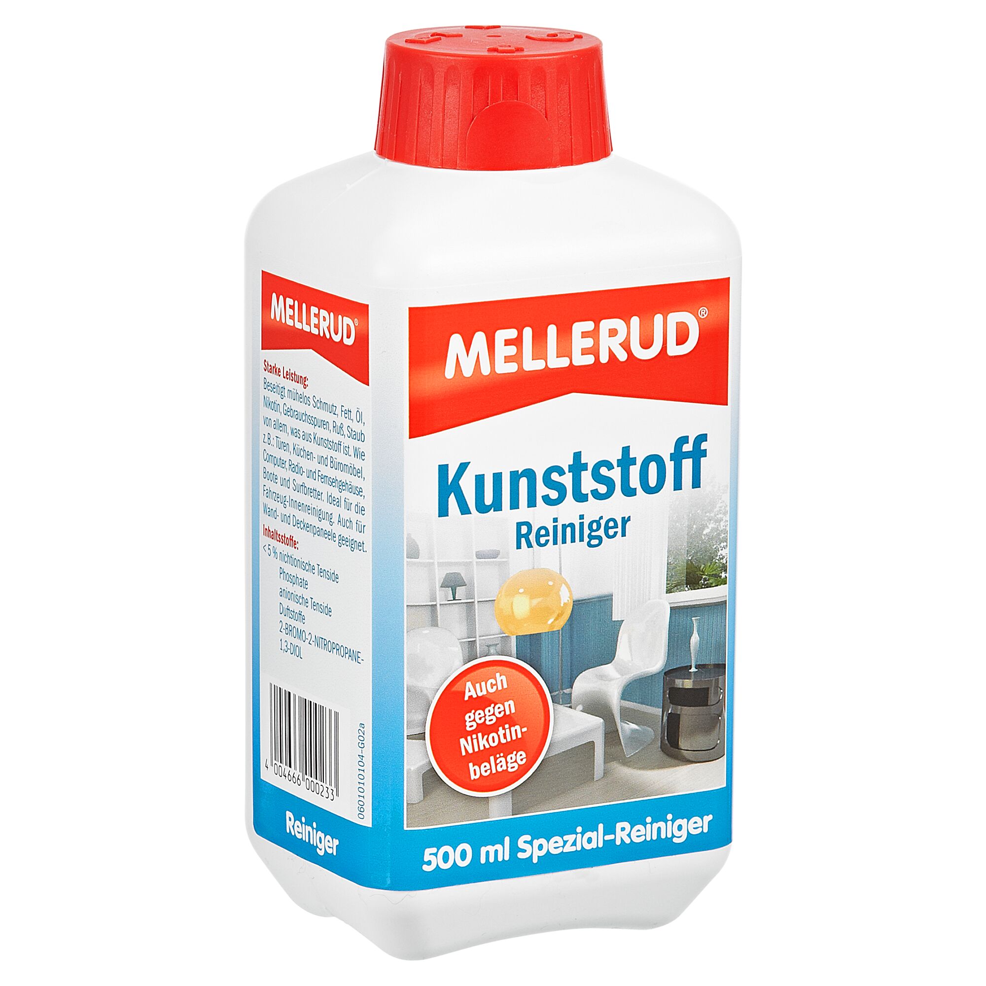 Mellerud Kunststoffreiniger, 500 ml Flasche