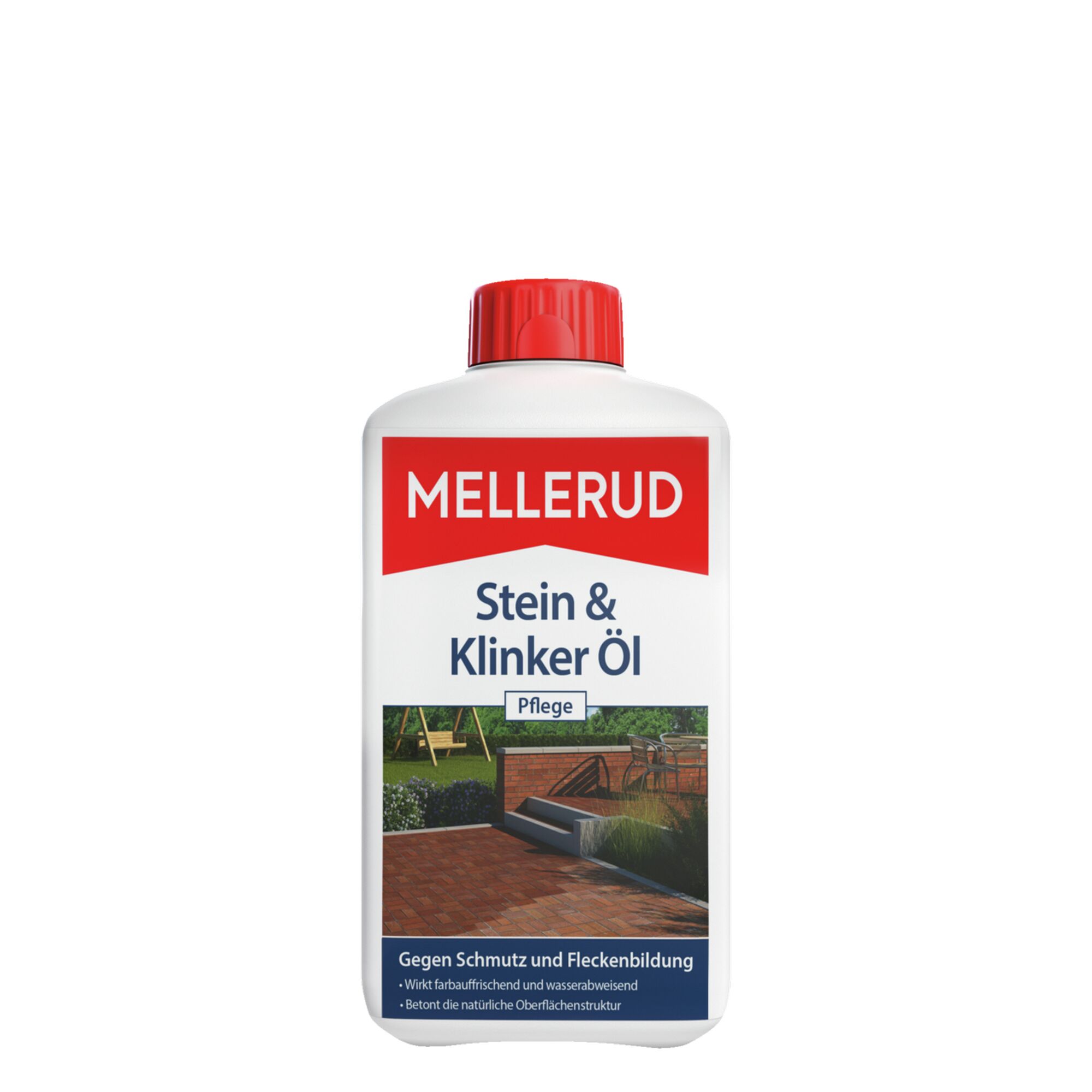 Flasche Mellerud Stein- und Klinkeröl