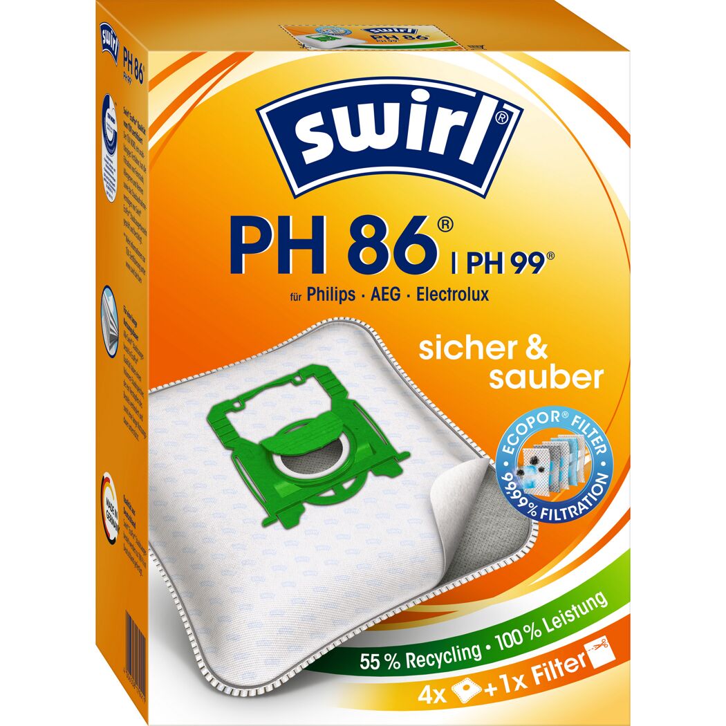 Staubsaugerbeutel PH86 4 Stück
